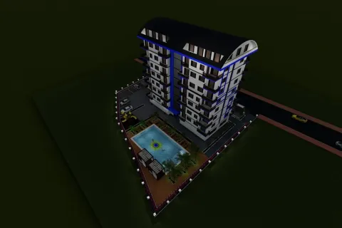 1+1 Leilighet  i Alanya, Antalya, Tyrkia Nr. 223573 - 16