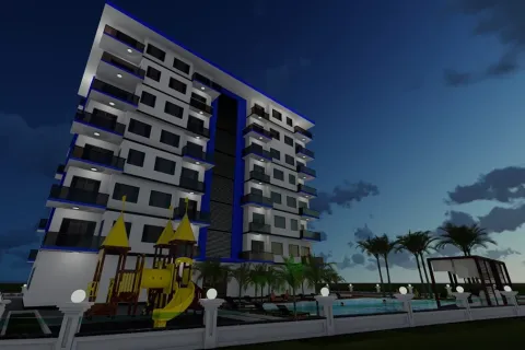 1+1 Leilighet  i Alanya, Antalya, Tyrkia Nr. 223573 - 11