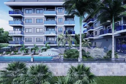 1+1 Lejlighed i Alanya, Antalya, Tyrkiet Nr. 223575 - 7