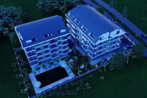 1+1 Lejlighed i Alanya, Antalya, Tyrkiet Nr. 223575 - 5