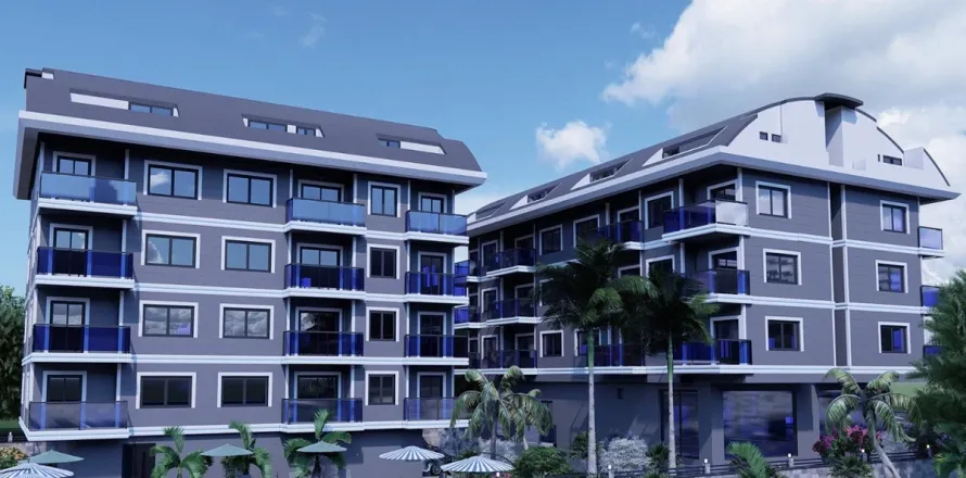 1+1 Lejlighed i Alanya, Antalya, Tyrkiet Nr. 223575