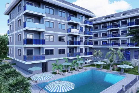 1+1 Lejlighed i Alanya, Antalya, Tyrkiet Nr. 223575 - 16