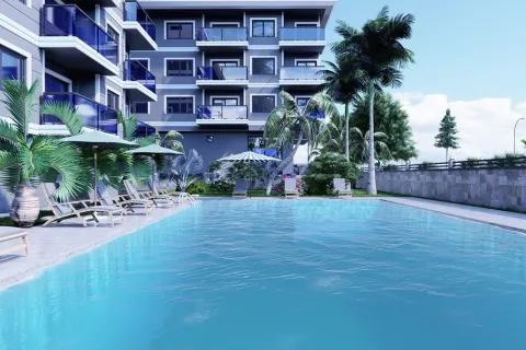 1+1 Lejlighed i Alanya, Antalya, Tyrkiet Nr. 223575 - 10
