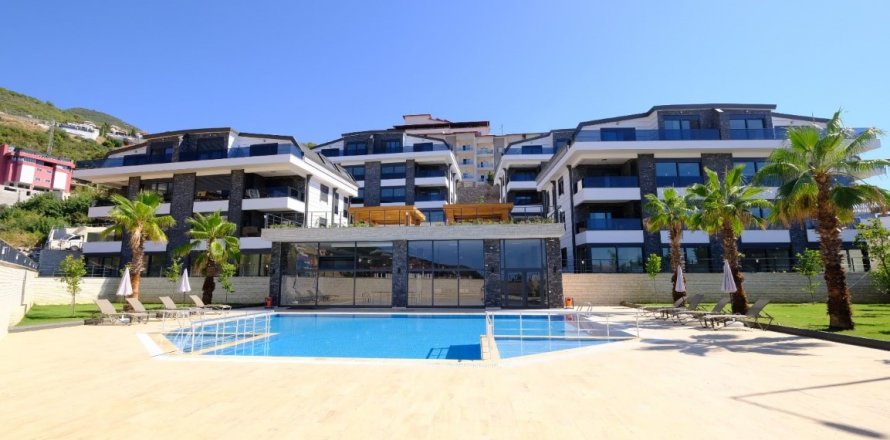 4+1 Lägenhet i Alanya, Antalya, Turkiet Nr. 91806