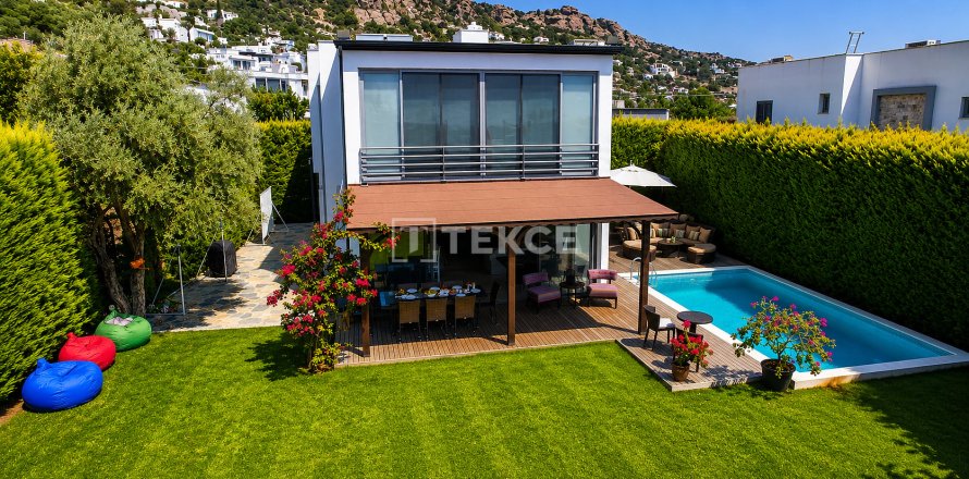 ویلا در Bodrum ، ترکیه 4 خوابه ، 175 متر مربع. شماره 237492