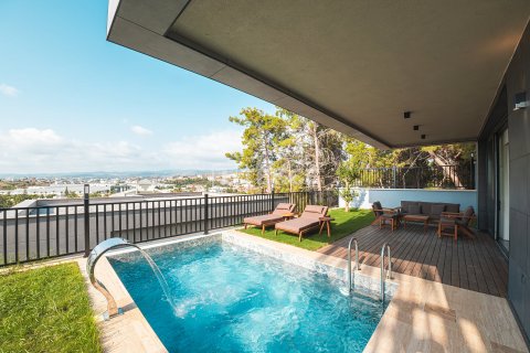 4+1 Villa  i Alanya, Antalya, Turkiet Nr. 63382 - 25