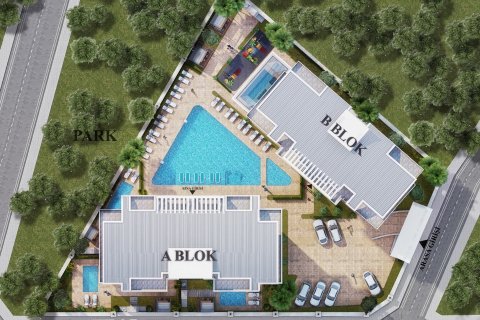 1+1 Apartment in Oba, Antalya, Turkey No. 110629
