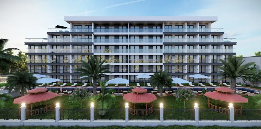 1+1 Leilighet i Mugla, Tyrkia Nr. 224101