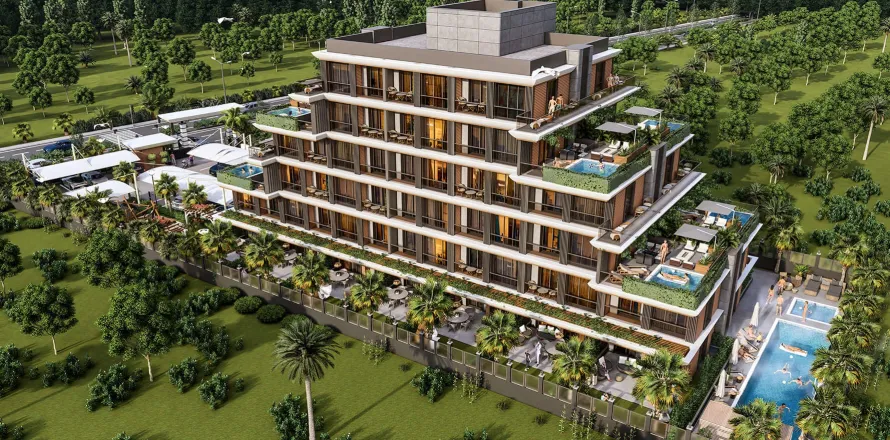 1+1 Apartment  in Aksu, Antalya, Turkey No. 220134