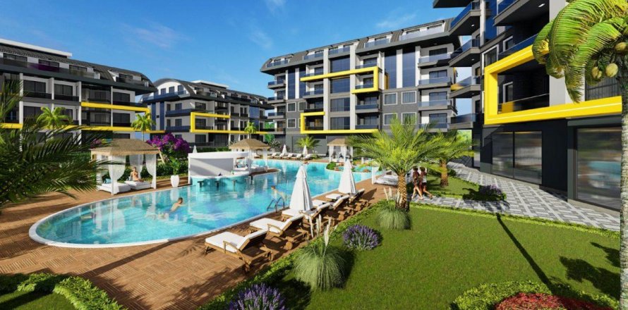 Lägenhet  i Oba, Antalya, Turkiet Nr. 94772