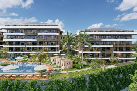2+1 Lejlighed  i Alanya, Antalya, Tyrkiet Nr. 211869