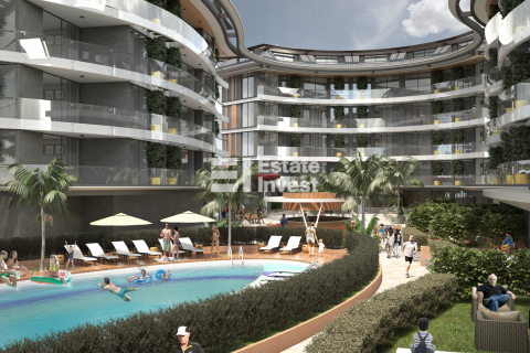Daire 1+1 Alanya, Antalya, Türkiye №211874