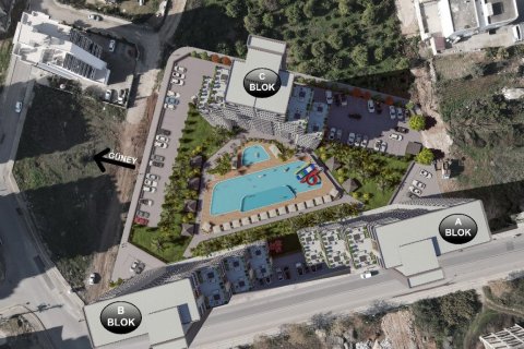 آپارتمان در  Mersin ، ترکیه 1 خوابه ، 78 متر مربع.  شماره 91060 - 16