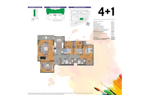 1+1 Lägenhet i Küçükçekmece, Istanbul, istanbul, Turkiet Nr. 221517 - 26