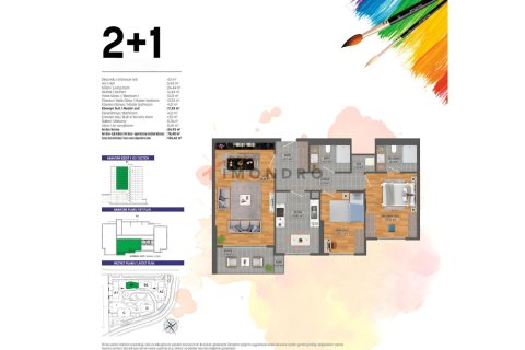 1+1 Lägenhet i Küçükçekmece, Istanbul, istanbul, Turkiet Nr. 221517 - 20