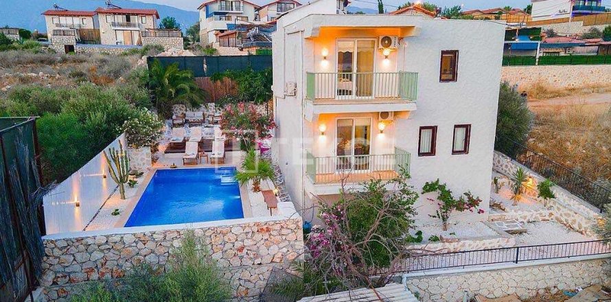 4+1 Villa i Kas, Antalya, Tyrkiet Nr. 225291