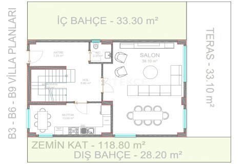 4+2 Villa  i istanbul, Turkiet Nr. 225290 - 27