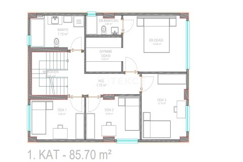 4+2 Villa  i istanbul, Turkiet Nr. 225290 - 29
