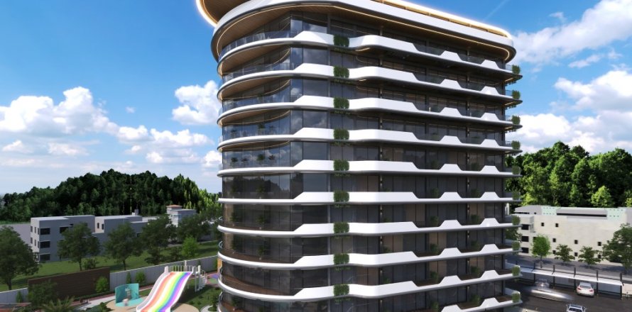 1+1 Lägenhet  i Gazipasa, Antalya, Turkiet Nr. 87780