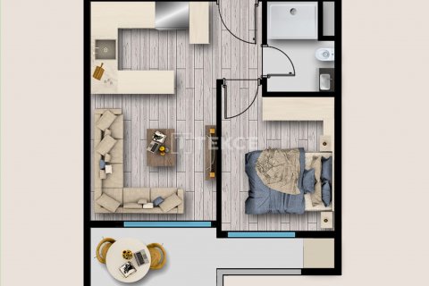 2+1 Lägenhet i Mezitli, Mersin, Turkiet Nr. 91154 - 19