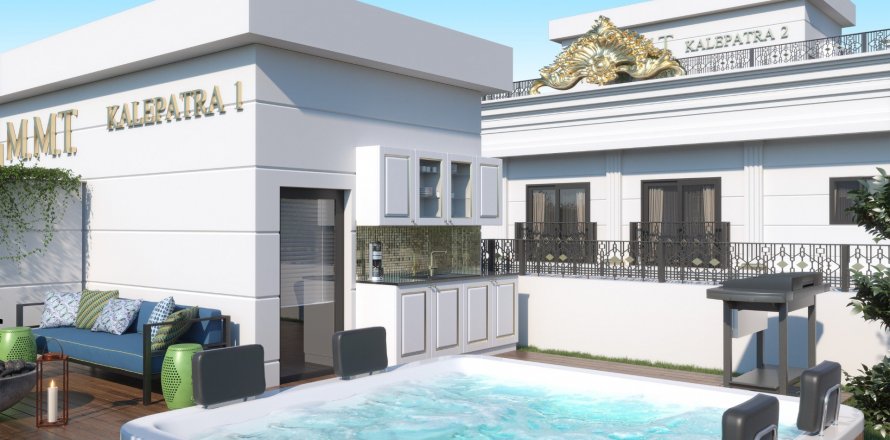 3+1 Villa i KALE PATRA, Alanya, Antalya, Tyrkia Nr. 158743