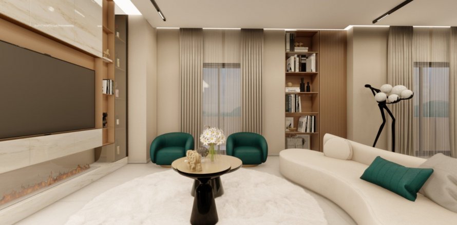 Daire NUMBER 1 RESIDENCE 2+1, Alanya, Antalya, Türkiye №158717