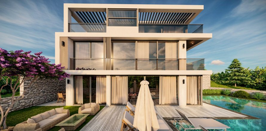 4+2 Villa i Antalya, Turkiet Nr. 90400