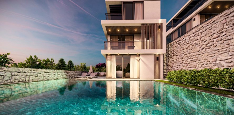 4+2 Villa  i Antalya, Tyrkiet Nr. 90404