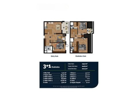 Продажа квартиры  в Анталье, Турция 1+1, 138м2, №222479 – фото 22