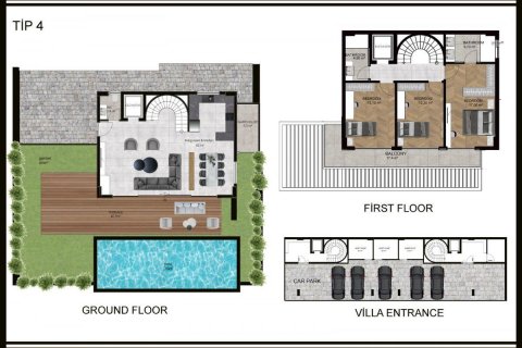 Villa   Kargıcak, Alanya, Antalya, Türkiye №94761 - 11