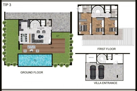 Villa   Kargıcak, Alanya, Antalya, Türkiye №94761 - 10