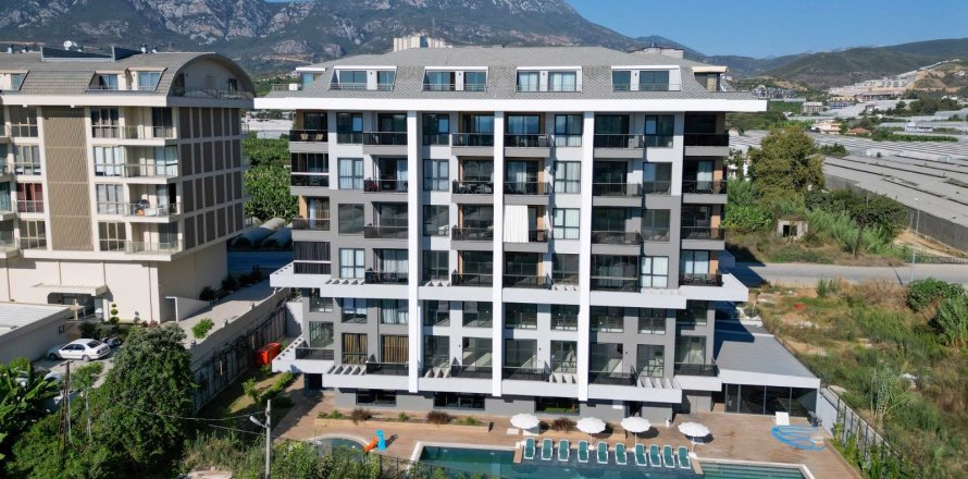 1+0 Lägenhet i Kargicak, Alanya, Antalya, Turkiet Nr. 224999