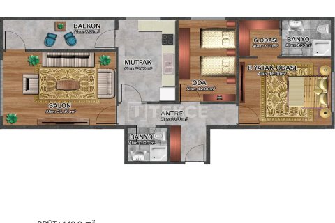 3+1 Lägenhet  i Beylikduezue, istanbul, Turkiet Nr. 237443 - 25