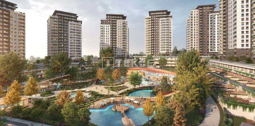 3+1 Lägenhet i istanbul, Turkiet Nr. 215696