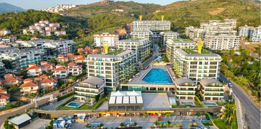 1+1 Lejlighed  i Kargicak, Alanya, Antalya, Tyrkiet Nr. 215158