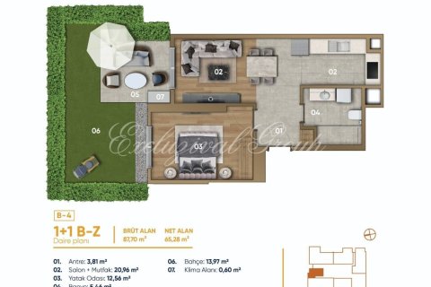 2+1 Lägenhet i Istanbul, istanbul, Turkiet Nr. 227235 - 21