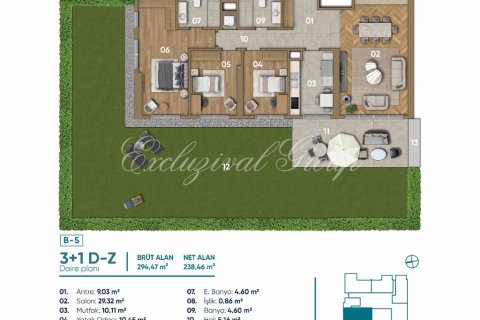 2+1 Lägenhet i Istanbul, istanbul, Turkiet Nr. 227235 - 26
