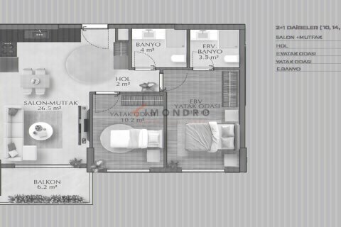 Daire  4+1  Başakşehir, İstanbul, Türkiye №227227 - 30