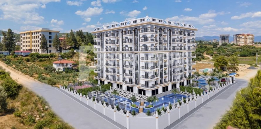 Квартира  2-х ком. в Аланье, Анталья, Турция №93292