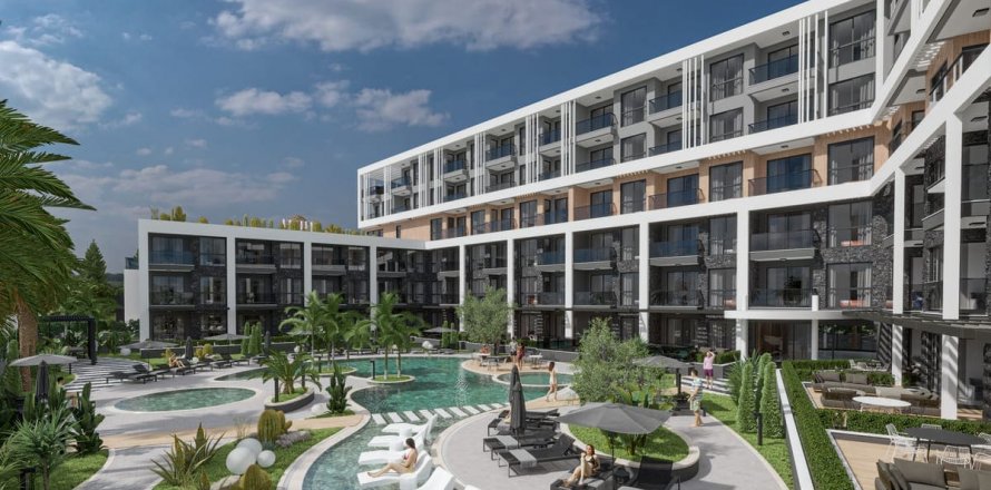 1+1 Lejlighed  i Antalya, Tyrkiet Nr. 86323