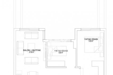 1+1 Lejlighed  i Antalya, Tyrkiet Nr. 86323 - 18