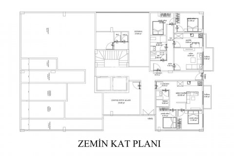 Продажа квартиры в Аланье, Анталье, Турция 1+1, 45м2, №84719 – фото 27