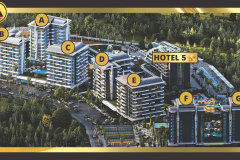 Apartment for sale  in Avsallar, Antalya, Turkey, 1 bedroom, 50m2, No. 219186 – photo 23
