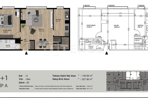 3+1 Lägenhet i istanbul, Turkiet Nr. 212159 - 14