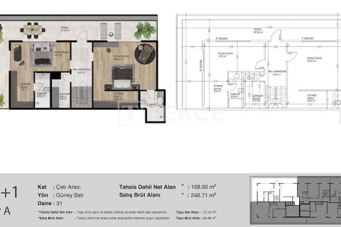 3+1 Lägenhet i istanbul, Turkiet Nr. 212159 - 12