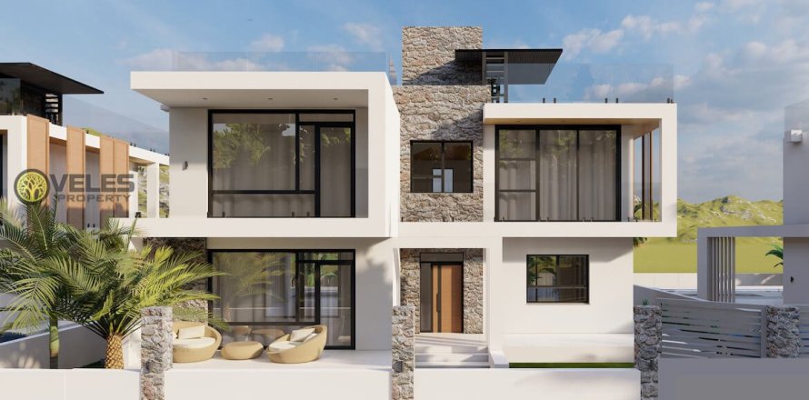 3+1 Villa i Alsancak, Girne, Nr. 214064