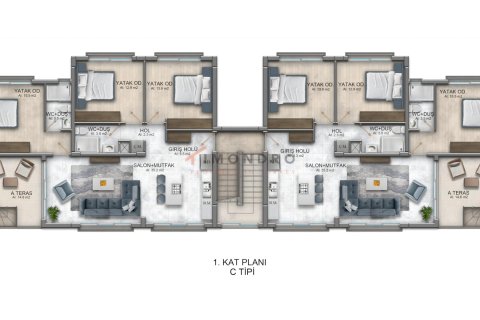 Daire 1+1 Lapta, Girne, №215830 - 20