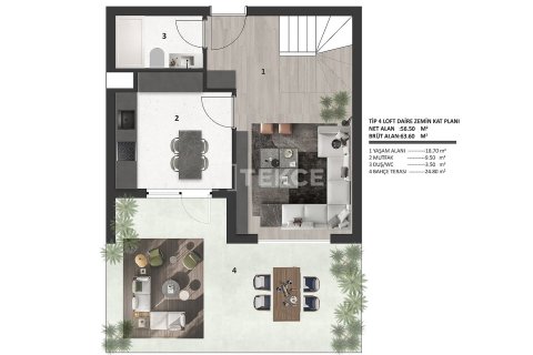 Продажа квартиры  в Анкаре, Турция 2+1, 98м2, №238117 – фото 11