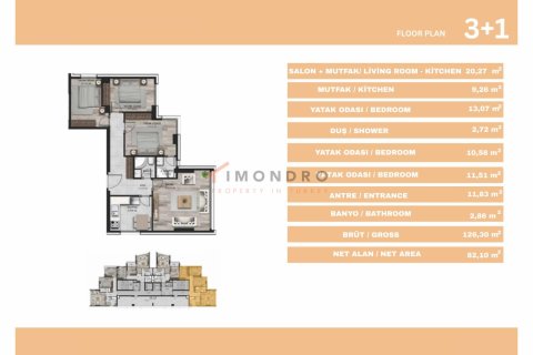 Apartment for sale in Sariyer, Istanbul, Turkey, 2 bedrooms, 106m2, No. 211605 – photo 20