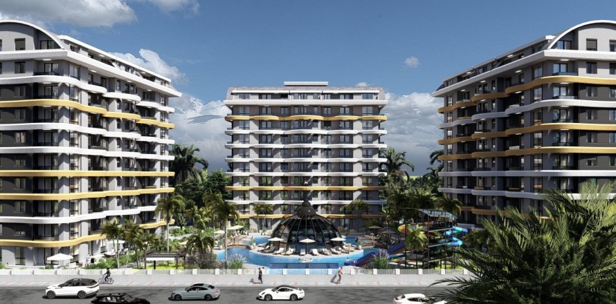Daire 1+1 Alanya, Antalya, Türkiye №106778